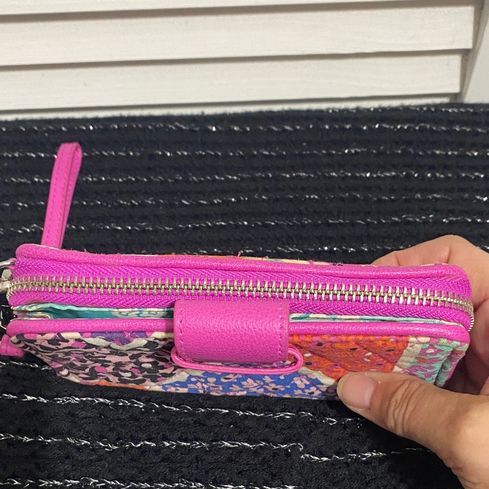 Vera Bradley Multicolor Patchwork Wristlet - image 8